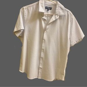Men’s express shirt button collar